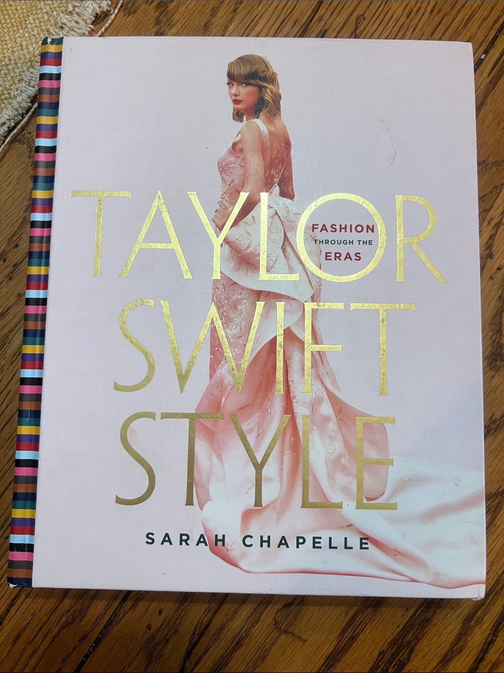 Taylor Swift Style Hardcover Book - Pink & Gold Cover